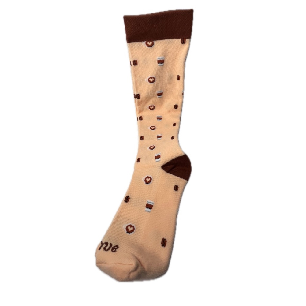 NWT | Clove Compression Socks Coffee | Sz M - Picture 1 of 4